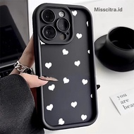 YX206 CASE CASING CUTE LOVE AESTHETIC COMPATIBLE FOR OPPO A1K A1 A3S A3X A3 PRO A5 A5i A5X A6 A7 A8 