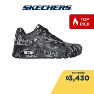 Skechers สเก็ตเชอร์ส รองเท้าผู้หญิง Women Vexx Process Sketch Shoes - 177972-BKW Air-Cooled Memory Foam Skech-Air