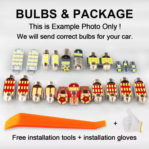 TPKE Canbus LED Interior Light Kit For VW Volkswagen Touran 1T1 1T2 1T3 5T1 2003-2018 2019 2020 2021