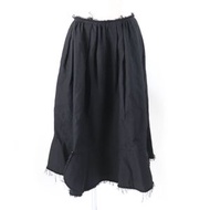 COMME des GARCONS COMME des GARCONS 2023春夏 RK-S005 100%羊毛短款長裙，黑色，S碼，日本製造，正品，女款，成色極佳。