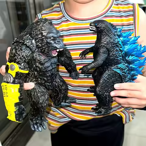 2024 New Godzilla Vs Kong 2 Evolutionary Version Gorilla King Kong PVC Action Figures Collectible Mo