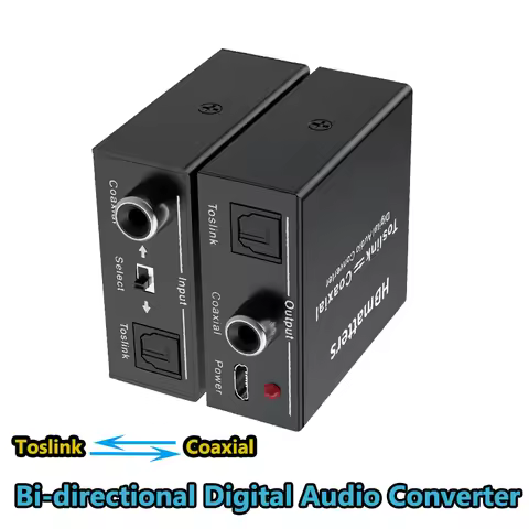 Toslink Coaxial Bi-directional Audio Converter Spdif toslink to Coaxial audio or coaxial to toslink 