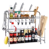 Giá Để Đồ Gia Vị Nhà Bếp 2 Tầng Đa Năng Bằng Inox TI0414