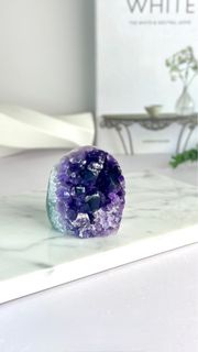 🔥【💜帝王紫水晶簇+上帝指紋｜鎮店級能量王駕到！】✨