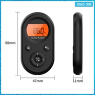 [Wishshopelq] AM FM Small Compact Personal Radio for Camping Walking Jogging