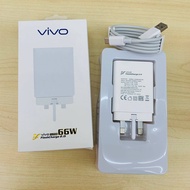 Vivo 120W 80W 66W Flash Charge 2.0 Adapter UK 3-Pin l Output Max 66W with Type-C Cable Included