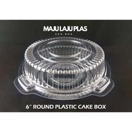 BENXON OPS C-38 / 6" Round Plastik Disposable Cake Tray (100pcs) - Bekas Kek Plastik Bulat 6" / Bake