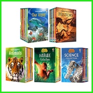 【SG Stock Authentic】Usborne Beginners Series Collection 10 Books Box Set：Our world/animals/nature/sc