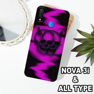G9 - HUAWEI NOVA 3i Silicone - HUAWEI NOVA 3i pro camera Softcase - CYBERPUNK Motif - Flexible rubbe