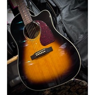 No stock need to pre order Epiphone Solid Top Limited Edition J-45 Studio EC Acoustic-electric Guita