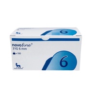 CARING NOVOFINE NEEDLES 31G 6MM 100S