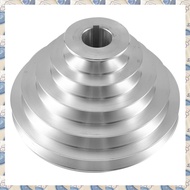 (CNJB) 25mm Bore Aluminum Pagoda Wheel A Type 5 Step Pagoda Pulley Wheel for Timing Belt