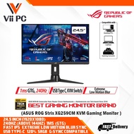 ASUS ROG Strix XG259CM Gaming Monitor –24.5 inch ,Full HD,KVM,240Hz, ms (GTG),Fast IPS,DP,HDMI,USB-C