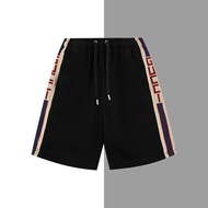 Gucci Both Sides Letter Ribbon logo Shorts Five-point Pants 5-point Pants Casual G Home Sports Pants