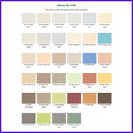 ☩ ◴ BOYSEN PERMACOAT LATEX PAINT COLOR SERIES WINTER MORNING (B-7502)