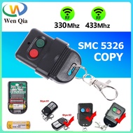 WenQia 330MHz SMC 5326 Auto Gate/Car/Garage Clone Remote Controller 2 Channels Copy Duplicator(Battery Included)
