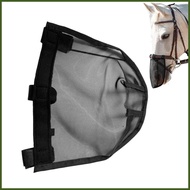 Equine Fly Masque UV Fly Masque for Horses Mesh Breathable Equine Shield for Control Comfort Large M