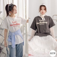[HARPER] Custom In Love Bubble Letter T-shirt | Ready Stock Letter T Casual T-shirt [CLF12811J]