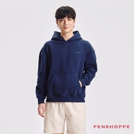 Penshoppe Essentials Relaxed Pullover Hoodie For Men