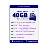 Kartu Perdana Live.On XL Power Go Plus 40GB (30hari) (**)