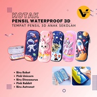 3D Waterproof Pencil Case 3D Waterproof Pencil Case for Children