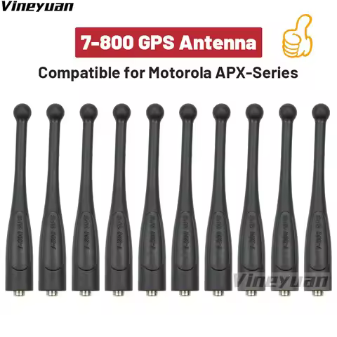 10PCS 7-800MHz Antenna with GPS NAR6595A FOR Motorola APX 1000 APX 4000 APX 6000 APX 6000XE APX 7000