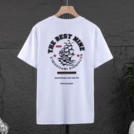 2026 Summer Short-Sleeved T-Shirt Men's Fashion American Printed T-Shirt Korean Version All-Match Bo