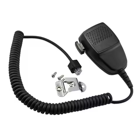 8-Pin RJ45 Speaker Microphone for Motorola Cdm1250 Cdm750 Gm300 Gm338 M1225 M200 M400 Mcx600 Hmn3596