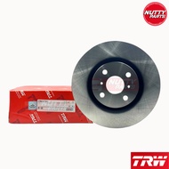 TRW Front Brake Disc (1 Pair) TOYOTA VIOS NCP93 Year 07-12 YARIS NCP91 07-12 NCP150 1.2L DF4806 DF73