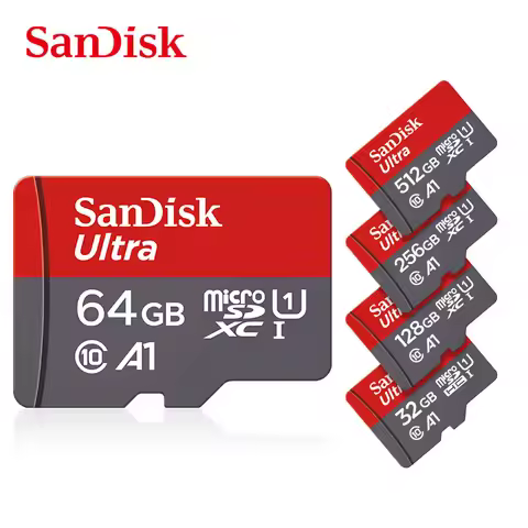 Sandisk Ultra Micro TF SD Card 128GB 32GB 64GB 256GB Mini SD Card SD/TF Flash Card Memory Card 32 64