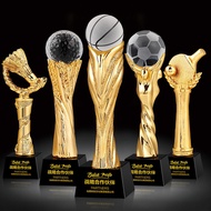 Creative Basketball Trophy Customized Football Golf Trophy Customized Lettering Sports Competition A