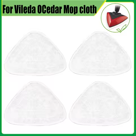 For Vileda steam mop pad triangular cloth cleaning tool floor accessories with strong water absorpti