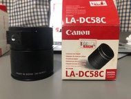 Canon LA-DC58C 鏡頭轉接環