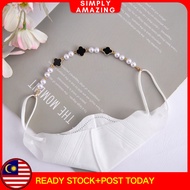 PEARL BEAD MASK EXTENDER Mask Chain for Hijab 2 In 1 Fashion Face Mask Chain/Mask Lanyard Necklace