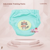 cuddle me adjustable training pants celana potty toilet training bayi - motif f nb