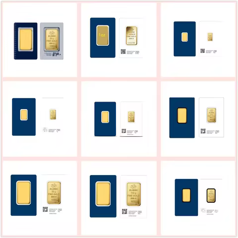 Switzerland Gold Bar Silver Bar PAMP Suisse Lady Fortuna Veriscan Carbon Neutral High Quality Replic