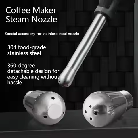 1PC 3/4 Hole Coffee Maker Steam Nozzle for Barsetto Generation 1/2/2S, Maxim MKA74, Donlim 5700P Mil