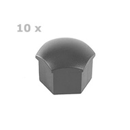 Grey Color Wheel Lug Bolt Cap 321601173A (Set of 10PCS) For Audi and VW