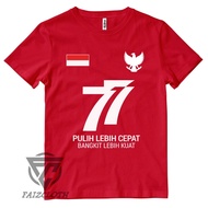 K 77 | Independence T-shirt | Independence T-Shirt 77 | AUGUST 17 T-SHIRT | 77 | Short Sleeve Indepe