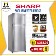 [Peti Sejuk] Ansuran Mudah Sharp 500 Litre Top Freezer Inverter Fridge