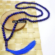 99 GRAINS BLUE JADE ROSARY 8MM