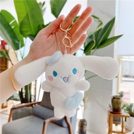 Jenl cinnamoroll Thú nhồi bông Keychain với nam châm hấp dẫn móc khóa cặp đôi mặt dây chuyền cho túi