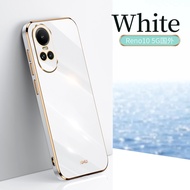 OPPO Reno10 / Reno10 Pro 5G Case Shockproof Soft Silicone Electroplating Back Cover OPPO Reno 10 Pro 5G Phone Casing