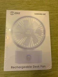 Samsung C&amp;T ITFIT rechargeable desk fan 桌上風扇