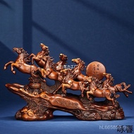 Company Crafts Eight Horses Horses Ornaments New Store Boss Desk Office Gifts Xiongfeng Opening Atmo