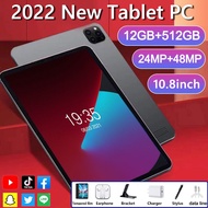 【Bisa COD】Tablet PC Asli S11 Tab Baru 12GB + 512GB Promo spesial 2022 Model terbaru tahun ini PC Tablet Asli Resmi Tablet Android11 Murah 10.8 Inci Layar Full Screen Layar Besar Wifi 5G Dual SIM Tablet Untuk Anak Belajar hp tablet tab advan