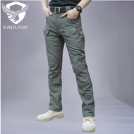 Pure Cargo Tactical Pants Men Women Slim Fit Waterproof IX7