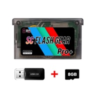 การ์ดเกม NEW Mini SC Card 1000+ in 1 Flash GBA Card SCFW V1.5 สำหรับ GBA GBC GB NES พร้อมอะแดปเตอร์ 