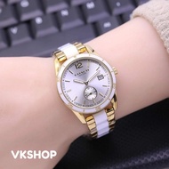Jam Tangan Coach Rantai HB Terlaris Pria Wanita Kasual Stainliss Steel BEST SELLER