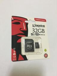 金士頓 Canvas Select MicroSDHC/UHS-I C10 32GB 記憶卡 (SDCS/32GB)